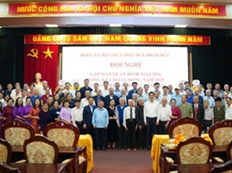 Gặp mặt Hội cán bộ chủ chốt hưu Hoài Đức