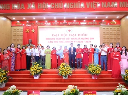Đại hội Hội Chữ thập đỏ xã Quảng Oai lần thứ I, nhiệm kỳ 2026–2031 thành công tốt đẹp