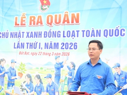 Tuổi trẻ xã Bất Bạt sôi nổi ra quân “Ngày chủ nhật xanh” – Phát huy tinh thần xung kích, tình nguyện vì cộng đồng