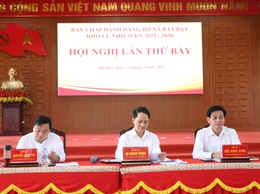 Hội nghị lần thứ Bảy – Ban Chấp hành Đảng bộ xã Bất Bạt khóa I quyết nghị nhiều nội dung quan trọng