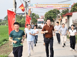 HÒA XÁ SÔI NỔI NGÀY CHẠY OLYMPIC VÌ SỨC KHỎE TOÀN DÂN NĂM 2026