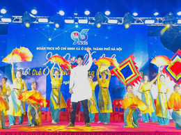 Đoàn Thanh niên xã Ô Diên tưng bừng Hội diễn văn nghệ