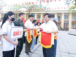 Xã Ứng Thiên: 1.600 người tham gia Ngày hội chạy vì sức khỏe toàn dân