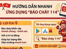 Cùng chung tay bảo vệ an toàn cho mỗi gia đình: Hãy cài đặt ứng dụng “Báo cháy 114” ngay hôm nay!