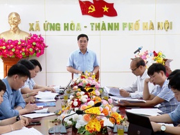 UBND XÃ ỨNG HOÀ TỔ CHỨC HỘI NGHỊ LẤY Ý KIẾN DỰ THẢO ĐỀ ÁN PHÁT TRIỂN KINH TẾ GIAI ĐOẠN 2026 – 2030.