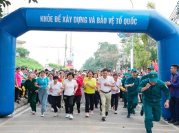 Phường Lĩnh Nam khai mạc Ngày chạy Olympic vì sức khỏe toàn dân, Chào mừng 80 năm ngày truyền thống ngành thể dục thể thao Việt Nam 27/3/1946 - 27/3/2026