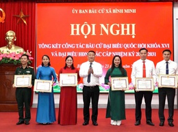 80 tập thể, 326 cá nhân được khen thưởng trong công tác bầu cử