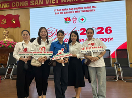 Trường mầm non Tân Mai tham gia 