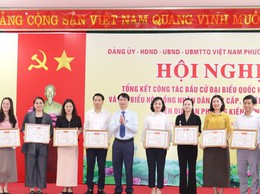 Kiến Hưng tổng kết công tác bầu cử, tỷ lệ cử tri đi bầu đạt 99,67%