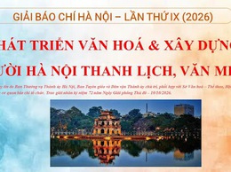 Đảng ủy xã Phúc Lộc ban hành KẾ HOẠCH
Tuyên truyền, hưởng ứng Giải Báo chí về phát triển văn hóa và xây dựng người Hà Nội thanh lịch, văn minh lần thứ IX - năm 2026