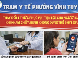 THAY ĐỔI Ý THỨC PHỤC VỤ - TIỆN LỢI CHO NGƯỜI DÂN KHI KHÁM CHỮA BỆNH KHÔNG DÙNG THẺ BHYT GIẤY