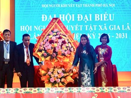 Đại hội đại biểu Hội người khuyết tật xã Gia Lâm lần thứ I, nhiệm kỳ 2026-2031 thành công rực rỡ.