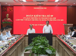 Tây Hồ: Phát huy hiệu quả mô hình vận hành 4 trục trong hệ thống chính trị