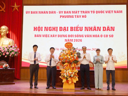 Phường Tây Hồ phát huy dân chủ, xây dựng đời sống văn hóa từ cơ sở