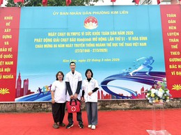 TRẠM Y TẾ PHƯỜNG KIM LIÊN ĐỒNG HÀNH CÙNG NGÀY CHẠY OLYMPIC VÌ SỨC KHỎE TOÀN DÂN NĂM 2026