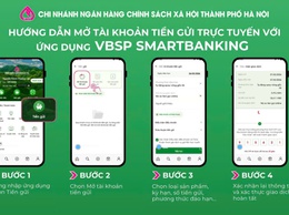 Ngân hàng CSXH Thanh Trì phối hợp tích cực huy động tiết kiệm và tiền gửi dân cư