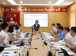 Đoàn kiểm tra số 09 của Ban Thường vụ Thành ủy kiểm tra công tác lãnh đạo, chỉ đạo tại phường Phú Thượng