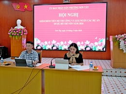 UBND PHƯỜNG SƠN TÂY KIỂM ĐIỂM TIẾN ĐỘ, QUYẾT LIỆT ĐẨY NHANH THI CÔNG VÀ GIẢI NGÂN CÁC DỰ ÁN NĂM 2026