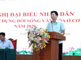 Xã Xuân Mai bàn giải pháp xây dựng đời sống văn hóa cơ sở năm 2026