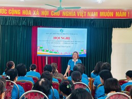 Hội LHPN phường Vĩnh Hưng mạn đàm tiểu sử các ứng cử viên đại biểu Quốc hội khóa XVI và đại biểu HĐND các cấp nhiệm kỳ 2026-2031