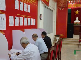 Xã Tiến Thắng: Phát huy vai trò của Mặt trận Tổ quốc trong cuộc bầu cử