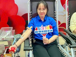 Bệnh viện đa khoa Gia Lâm hưởng ứng Tháng Thanh niên: Lan tỏa yêu thương từ những giọt máu hồng
