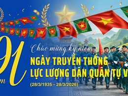 Phát huy truyền thống 91 năm Dân quân tự vệ Việt Nam (28/3/1935-28/3/2026), Lực lượng nòng cốt bảo vệ đất nước