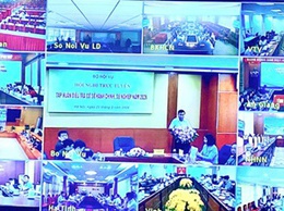 Hoài Đức dự hội nghị trực tuyến tập huấn Điều tra cơ sở hành chính, sự nghiệp năm 2026.