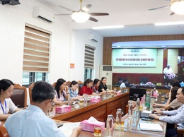 Xã Quảng Bị tham dự Hội nghị trực tuyến tập huấn điều tra cơ sở hành chính, sự nghiệp năm 2026