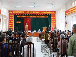 Tam Hưng: Tập trung tuyên truyền, tạo đồng thuận trong giải phóng mặt bằng Dự án Khu đô thị thể thao Olympic