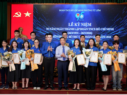 Phường Từ Liêm tổ chức Lễ kỷ niệm 95 năm Ngày thành lập Đoàn TNCS Hồ Chí Minh (26/3/1931 – 26/3/2026)