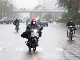 Ngày 24/3, Hà Nội: nhiều mây, sáng sớm có mưa nhỏ, mưa phùn rải rác; trưa chiều giảm mây trời nắng; đêm có mưa vài nơi.