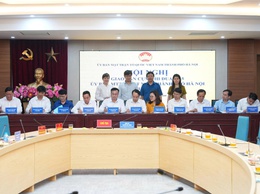 HỘI NGHỊ GIAO BAN VÀ KÝ GIAO ƯỚC THI ĐUA NĂM 2026 CỤM THI ĐUA SỐ 5 – ỦY BAN MTTQ VIỆT NAM THÀNH PHỐ HÀ NỘI