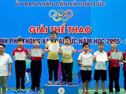 Hoài Đức: Sôi nổi Giải thể thao học sinh phổ thông năm học 2025 – 2026 - Sân chơi của tinh thần trẻ và khát vọng vươn cao