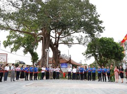Khánh thành công trình thanh niên “Thắp sáng hào khí Chương Dương”