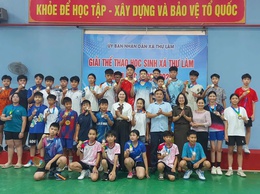 Giải thể thao xã Thư Lâm năm học 2025–2026 diễn ra sôi nổi, lan tỏa tinh thần rèn luyện