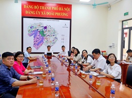 Xã Đoài Phương tham dự hội nghị trực tuyến tổng kết công tác bầu cử đại biểu Quốc hội khóa XVI và đại biểu HĐND các cấp của thành phố Hà Nội