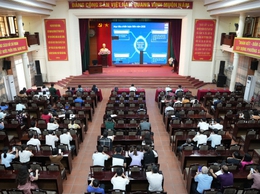 SƠN TÂY THAM DỰ TRỰC TUYẾN HỘI NGHỊ QUÁN TRIỆT NGHỊ QUYẾT SỐ 02-NQ/TW CỦA BỘ CHÍNH TRỊ VỀ PHÁT TRIỂN THỦ ĐÔ HÀ NỘI TRONG KỶ NGUYÊN MỚI