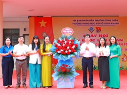 Trường THCS Xuân Khanh tổ chức 