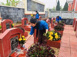 Tuổi trẻ xã Minh Châu phát huy vai trò xung kích, khát vọng cống hiến.