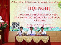 Phú Cát phát huy dân chủ, chung sức xây dựng đời sống văn hóa