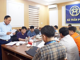 Hội nghị triển khai kế hoạch tổ chức cưỡng chế, buộc khắc phục hậu quả đối với vi phạm hành chính trong lĩnh vực đất đai tại thôn Phú Mỹ xã Trần Phú, thành phố Hà Nội