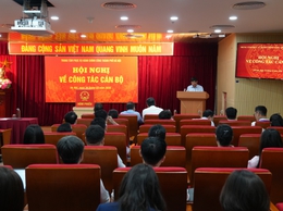 Trung tâm Phục vụ hành chính công tổ chức Hội nghị kiện toàn, bổ sung chức danh cán bộ