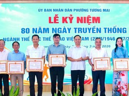 Phường Tương Mai: Phát triển mạnh phong trào thể dục thể thao quần chúng