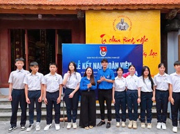 Đoàn phường Thanh Liệt: Kết nạp 95 đoàn viên mới