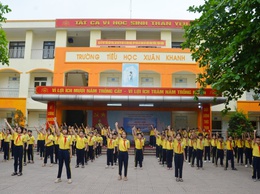 Trường Tiểu học Xuân Khanh tổ chức ngày hội Thiếu nhi vui khỏe – Cùng tiến bước lên Đoàn năm học 2025-2026