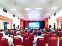 Phường Phú Lương tham dự trực tuyến Hội nghị quán triệt Nghị quyết số 02-NQ/TW của Bộ Chính trị về 