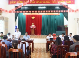 Hội nghị tuyên truyền, vận động giải phóng mặt bằng dự án nâng cấp tuyến đường  tỉnh lộ 428