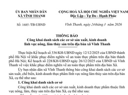 ỦY BAN NHÂN DÂN XÃ VĨNH THANH