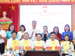 Cụm thi đua số 6: Ký giao ước thi đua năm 2026